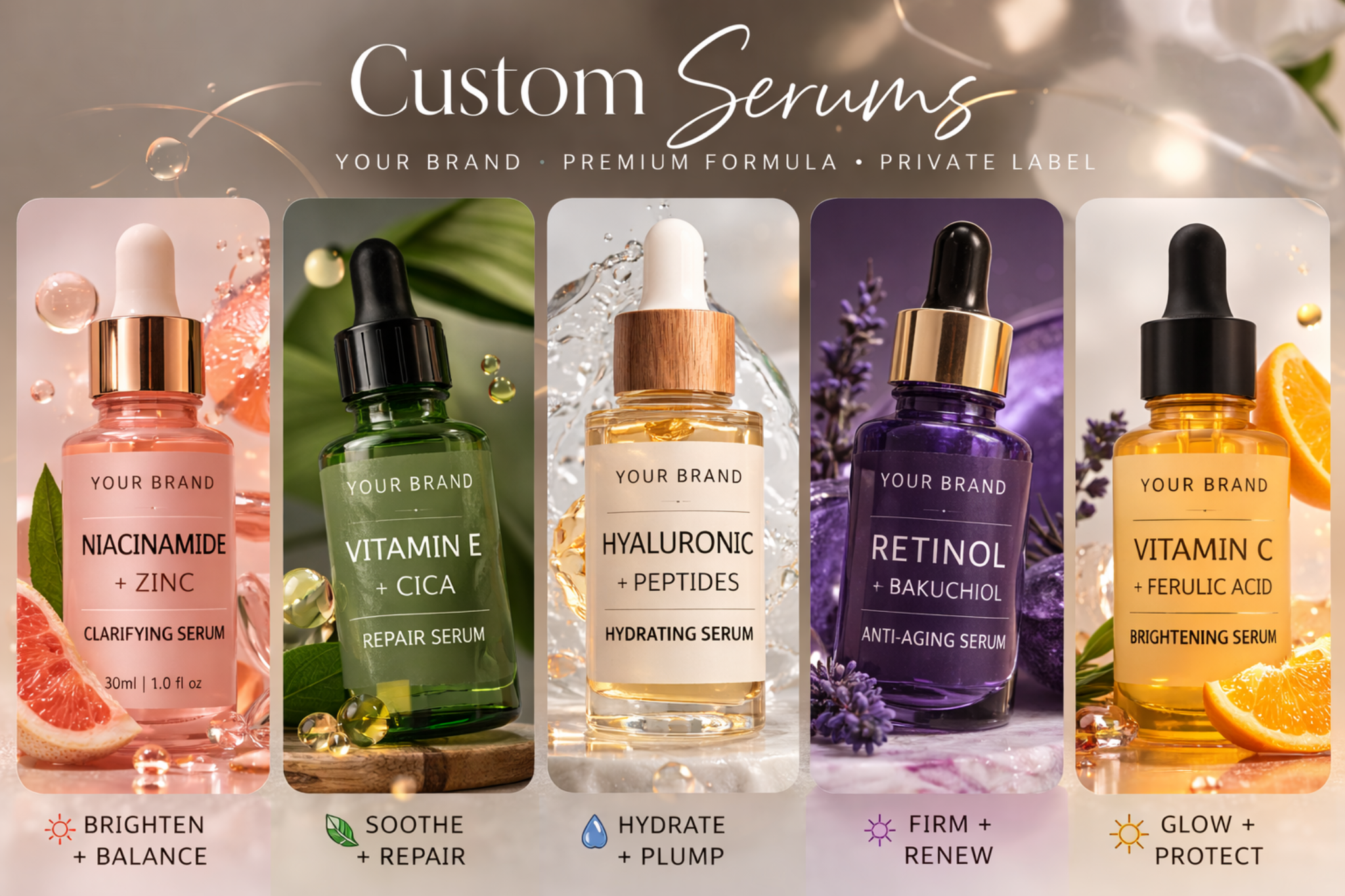 We build brands poster